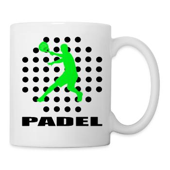 Padel - Mug blanc - blanc - Droite
