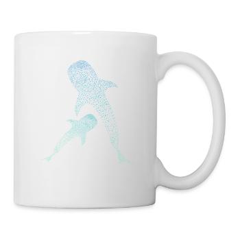 Walhai Whale Shark - Tasse - Weiß - Rechts