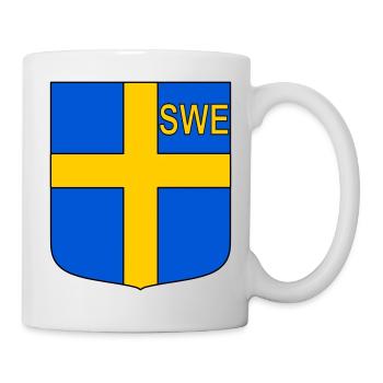 ENG-Schild - Tasse - Weiß - Rechts