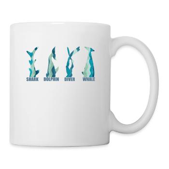 Histoires de queue Tail Tales - Mug blanc - blanc - Droite