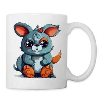 Zazo le streum - Mug blanc - blanc - Droite