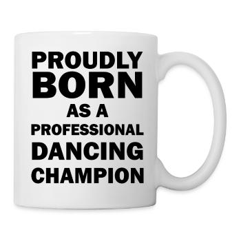 Danse Musique de danse - Mug blanc - blanc - Droite