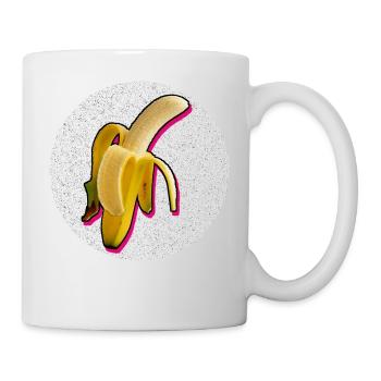 Sexy Banane - Tasse - Weiß - Rechts