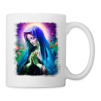 Holly Mary Maria Madonna Mariana Virgin Mary Holy - Mug - white - Right