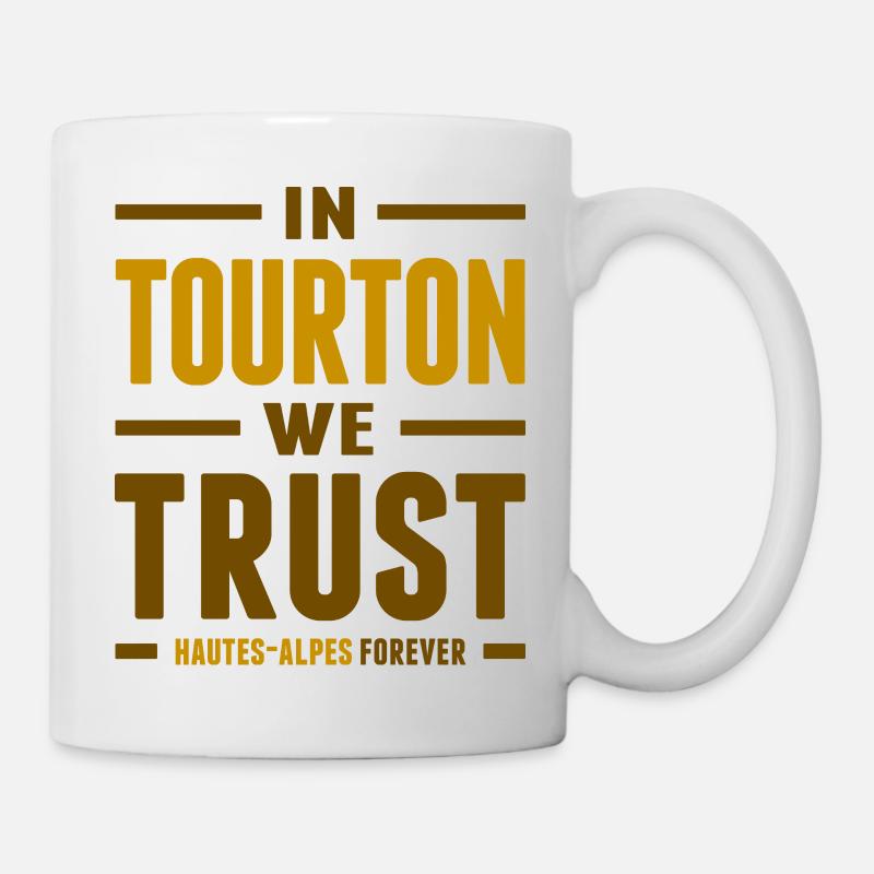 In Tourton we trust - Mug blanc - blanc