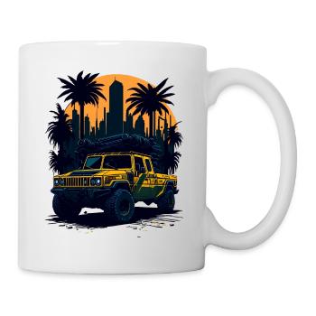 Off-Road Adventure | 4x4 - Mug - white - Right