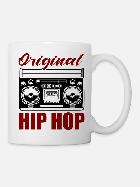 original hip hop - Tasse - Weiß