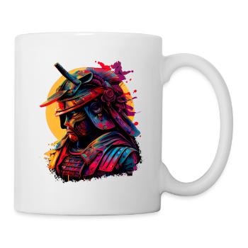 illustration Samurai Warrior Japan - Mug - white - Right