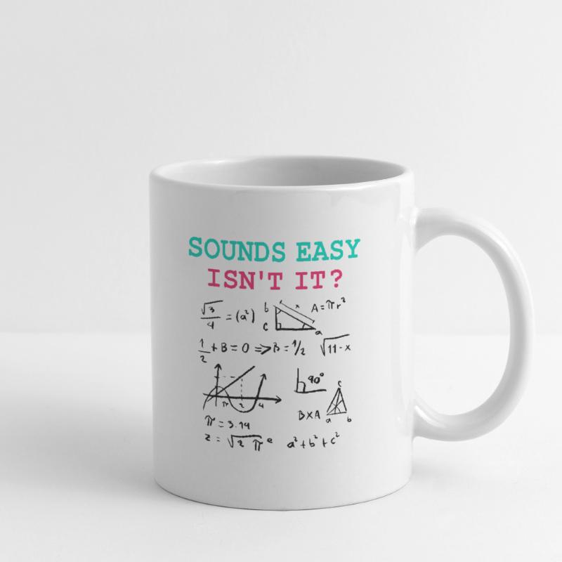 Funny Math Jokes, Physics and Math Formulas Mug