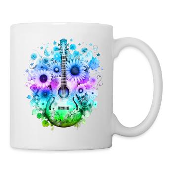 Hippie soul groovy Summer time Good vibes 70s 80s - Mug - white - Right