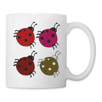 Ladybug 4 Pack - Mug - white - Right