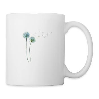 Löwenzahn Dandelion - Tasse - Weiß - Rechts