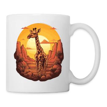 Giraffe Africa - Mug - white - Right