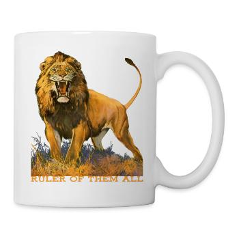 Wildtiere - Tasse - Weiß - Rechts