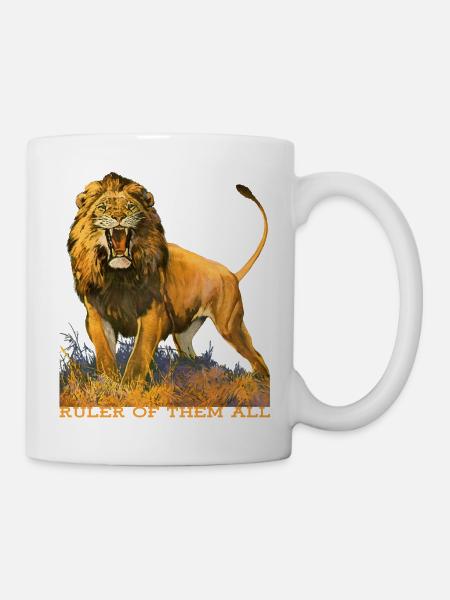Wildtiere - Tasse - Weiß