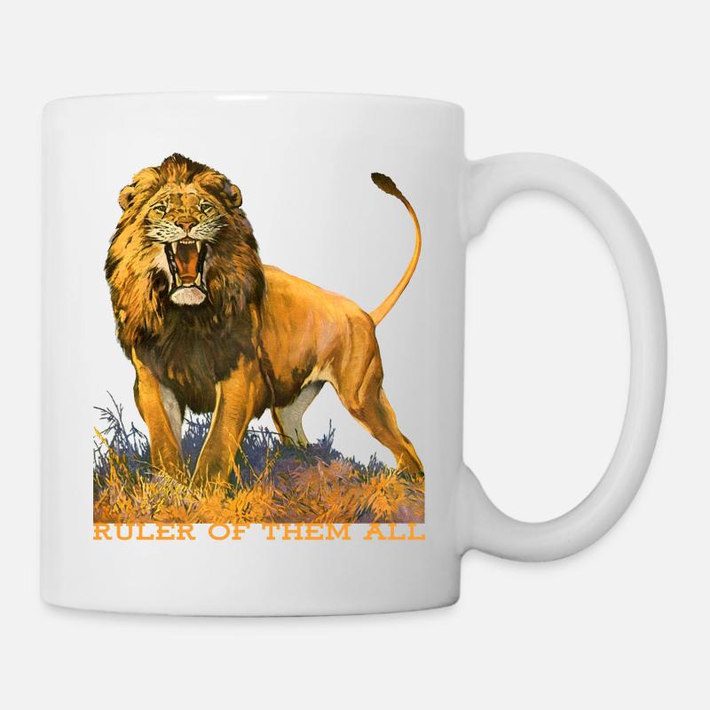 Wildtiere - Tasse - Weiß