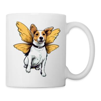 Billy der Schmetterlingshund - Tasse - Weiß - Rechts
