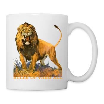 Wildtiere - Tasse - Weiß - Rechts