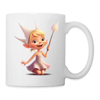 The tooth fairy is a fascinating creature - Mug - white - Right