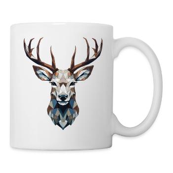 Deer Geometric - Mug - white - Right