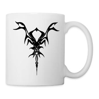 Scorpion Tribal Tattoo Style - Tasse - Weiß - Rechts