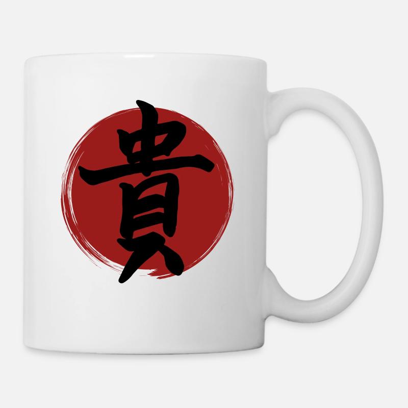 Kanji d’honneur - Mug blanc - blanc