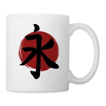 Ewigkeits-Kanji - Tasse - Weiß - Rechts