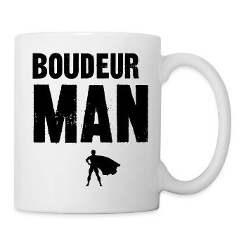 boudeur man - Mug blanc - blanc - Droite