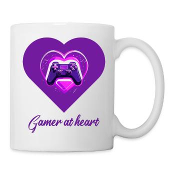 Gamers at heart - Mug - white - Right
