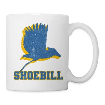 Shoebill Bird Ornithologist Forest I Gift - Mug - white - Right
