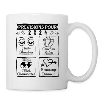 maman,fêtes des mères,fetes des mères,Noël,noel ca - Mug blanc - blanc - Droite