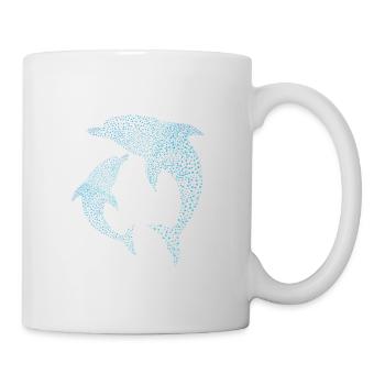 Delfine Dolphins - Mug - white - Right
