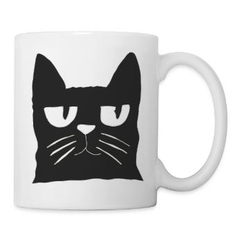 Cat Black - Mug - white - Right