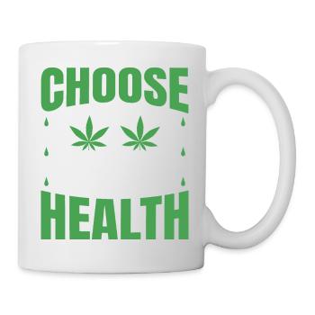 CHOOSE CBD FOR YOUR HEALTH - Mug - white - Right