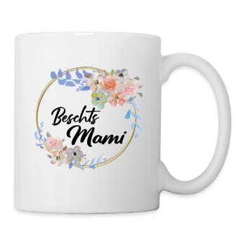 Beschts Mami bestes Mami Schweiz Schweizer - Tasse - Weiß - Rechts