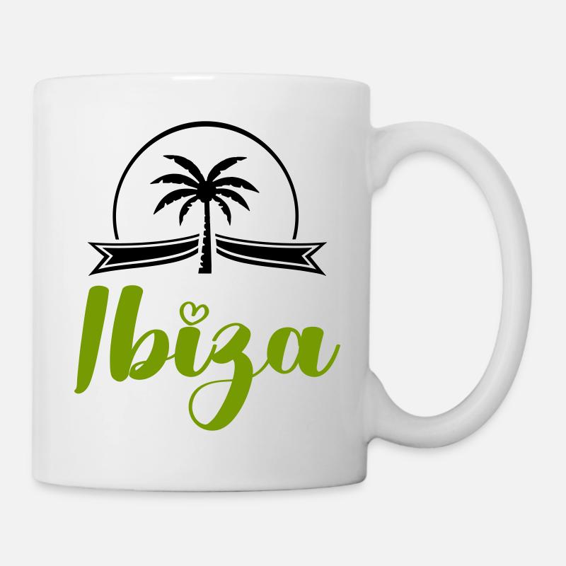 ibiza - Tasse - Weiß