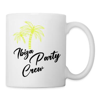 ibiza party crew - Tasse - Weiß - Rechts