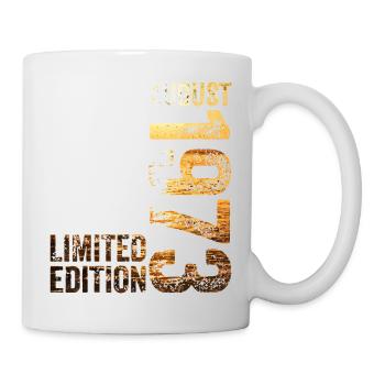50th Birthday Man 50 Years Limited Edition - Mug - white - Right