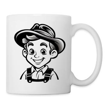 Country Boy - Tasse - Weiß - Rechts