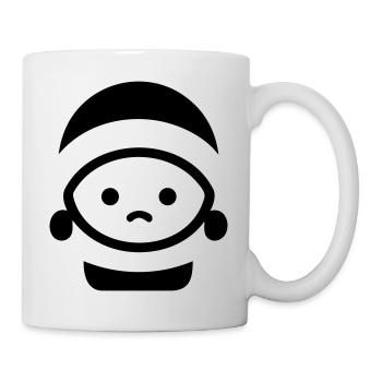 Petit pere noel - Mug blanc - blanc - Droite