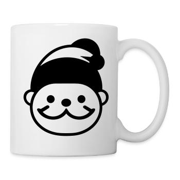 Petit père noel - Mug blanc - blanc - Droite