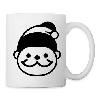 Petit père noel - Mug blanc - blanc - Droite