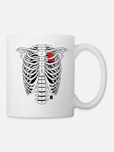 SKELETON - Mug - white