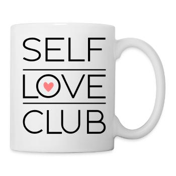 self love club - Tasse - Weiß - Rechts