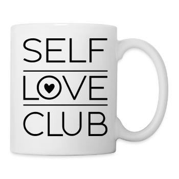 Self love club - Tasse - Weiß - Rechts