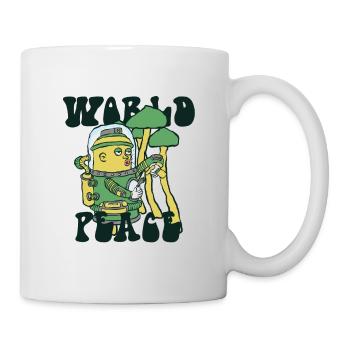 420 World Peace Astronaut - Mug - white - Right