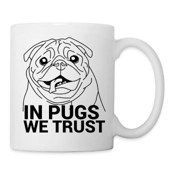 In pugs we trust - Mug - white - Right
