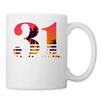 Vintage 1931-31e anniversaire - Mug blanc - blanc - Droite