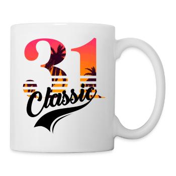 Vintage 1931-31e anniversaire - Mug blanc - blanc - Droite
