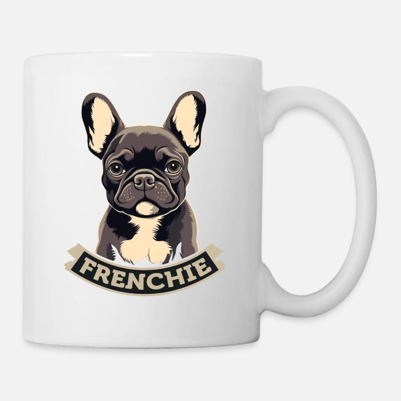French Bulldog - Mug - white